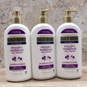 Gold Bond Ultimate Skin Therapy Lotion, Strength & Resilience 13 oz Bundle 3